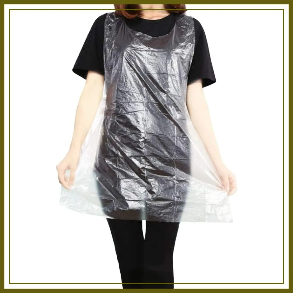 

Disposable Aprons (50 Count) for Painting, Cooking, Housework, Picnic