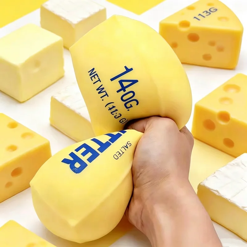 Neuer Butter-Stick Milchstreifen Quetschspielzeug Langsam Zurückfederndes Weiches Stressabbau-Spielzeug 2026 – Detail 2