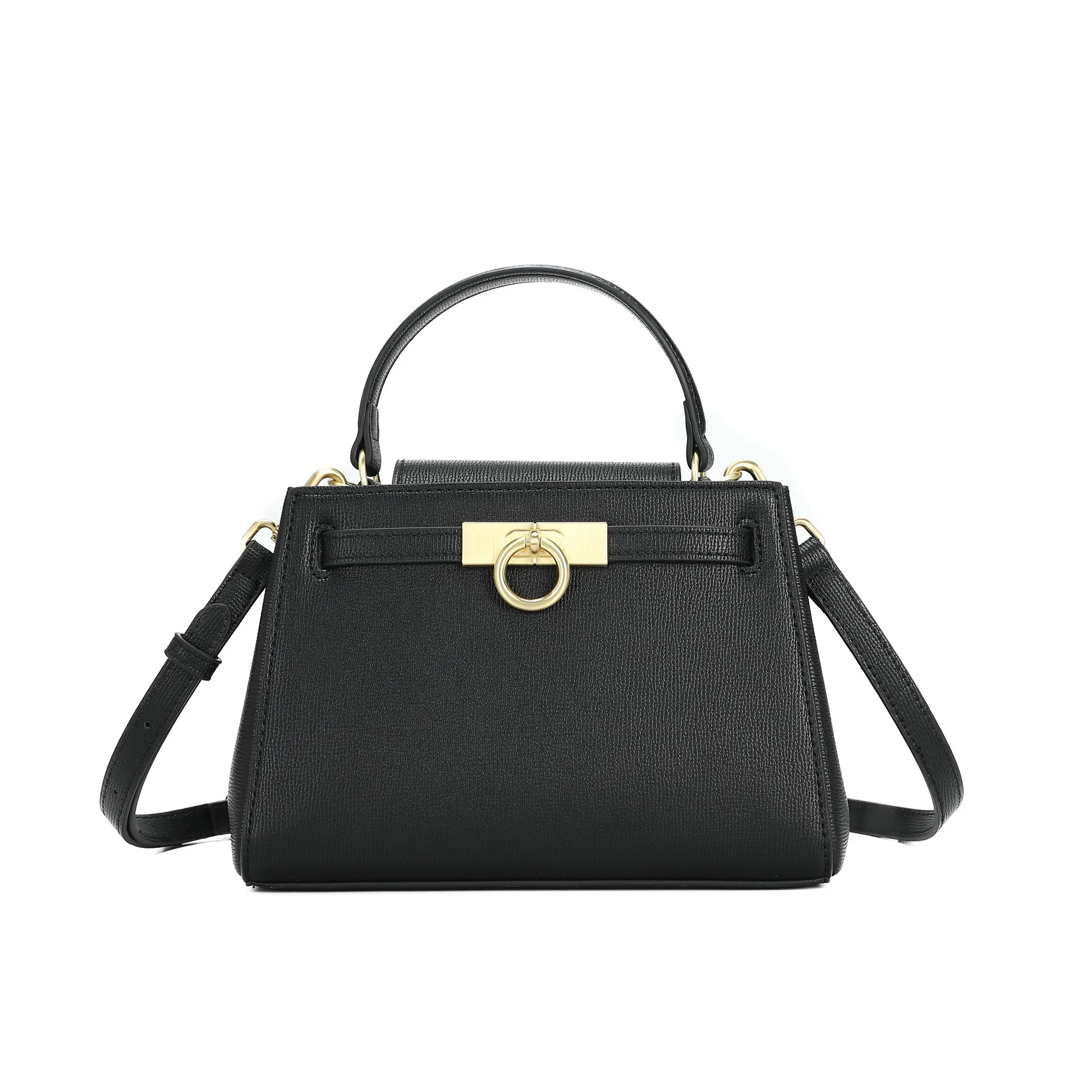 حقيبة ساعي كاجوال جديدة ومزخرفة وعصرية وكلاسيكية مع حزام كتف متقاطع وحقيبة كيلي