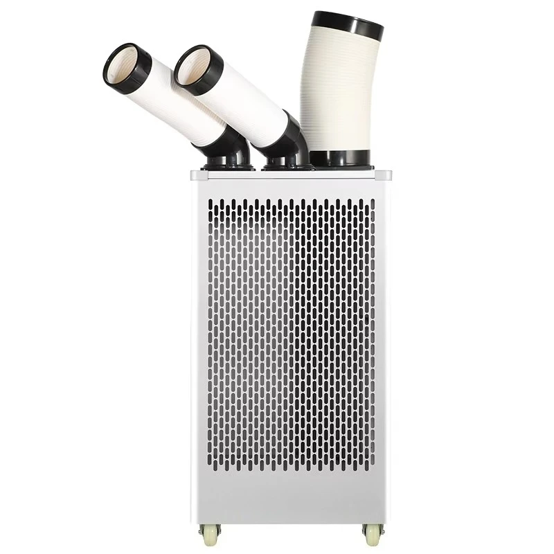 

Portable 15500 Industrial Evaporative Air Cooler Floor-Standing Swing Air New Condition Compressor Core Components Included