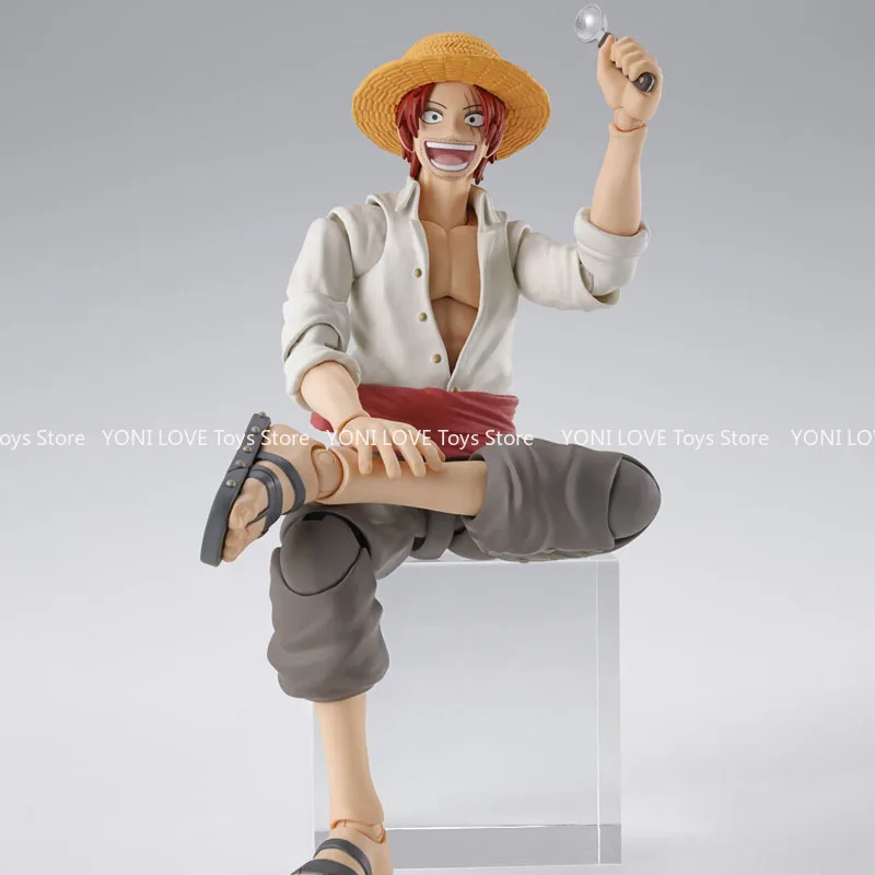 متوفر في المخزون بانداي الصندوق الأصلي SHF شانكس مونشي دي لوفي (المراهقين) أنيمي عمل نموذج لجسم لعبة هدية للطفل صندوق رغوة التعبئة والتغليف #6