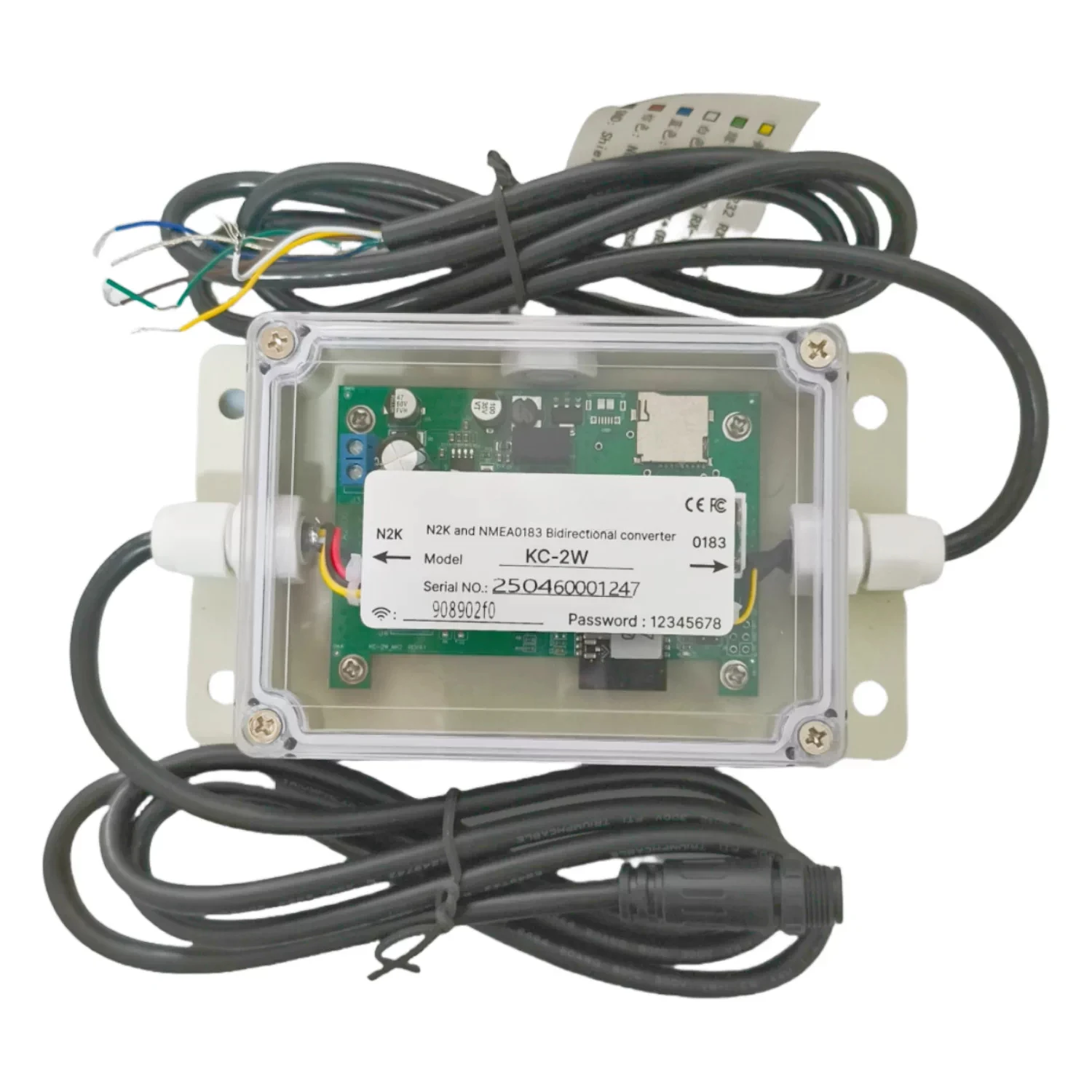 KC-2W Marine NMEA2000 To NMEA0183Bidirection Bidirectional Converter with Wifi