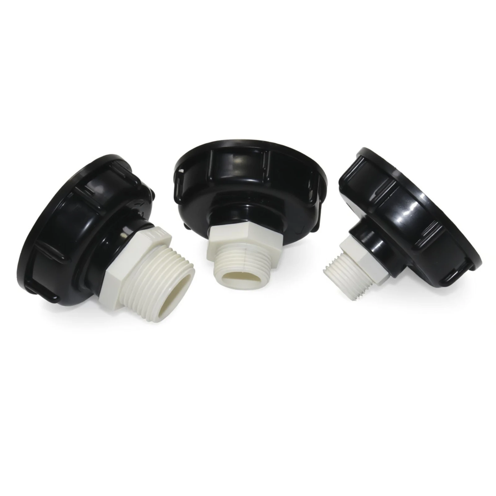 2sets 4pc IBC Tank Adapter S60x6 Thread tank Valve Connector for car wash
