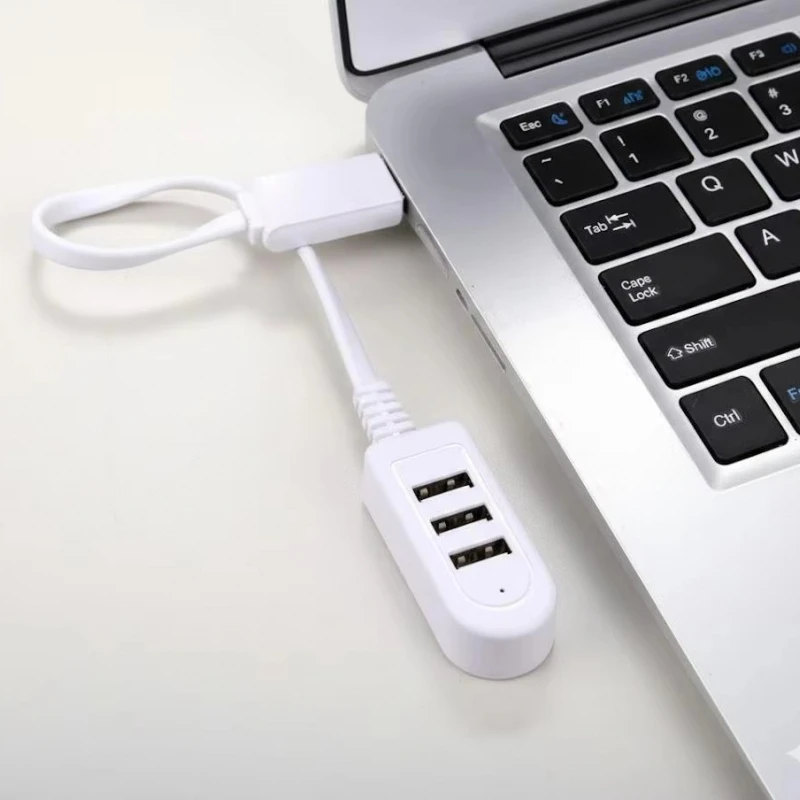 1-6pcs 3 In 1 USB HUB Splitter Socket Multi-function USB USB Port Hub High Speed Data Transfer For PC Laptop 30cm/120cm USB Hub