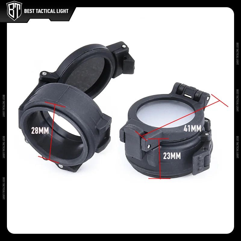 WADSN SF Surefir M300 M300A Tactical Flashlight White Light Hunting Weapon Airsoft Scout Light With Diffuser IR Light Lamp Cover