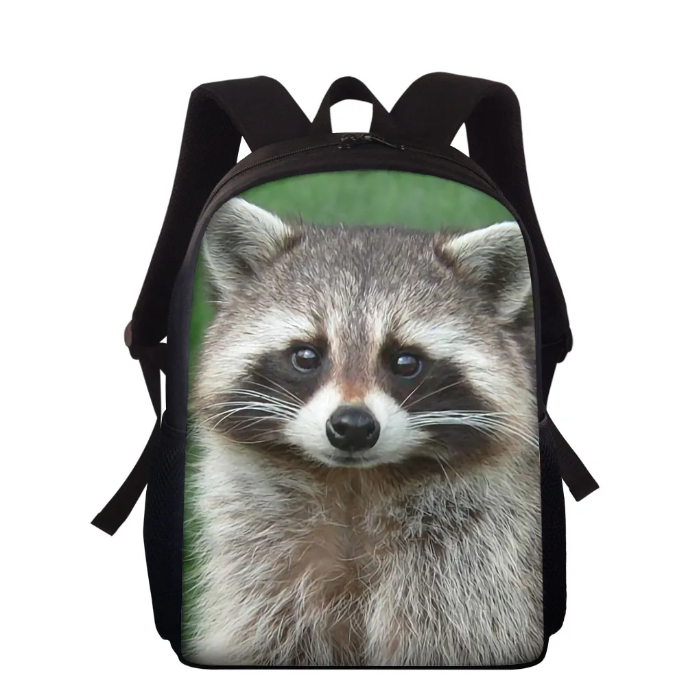 2025 Raccoon 3D Print School Bags For Girl Boys Back Pack Schoolbag Kids Backpacks Children Backpack Book Bag Mochila Escolar