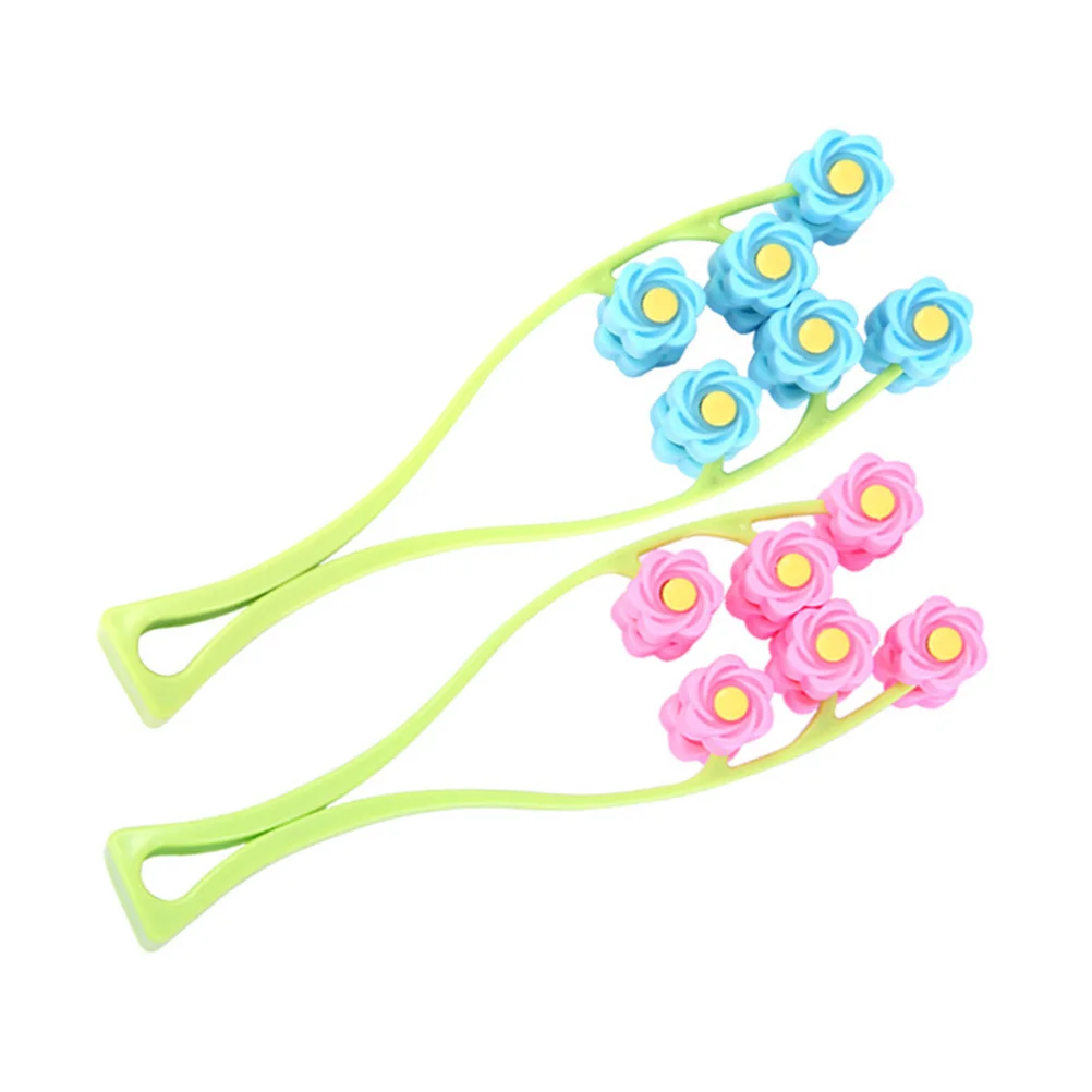 2 قطعة مدلك بكرة الوجه أداة العناية بالوجه مكافحة الشيخوخة التجاعيد مدلك المحمولة الوجه التخسيس الأسطوانة تجديد تدليك الجلد