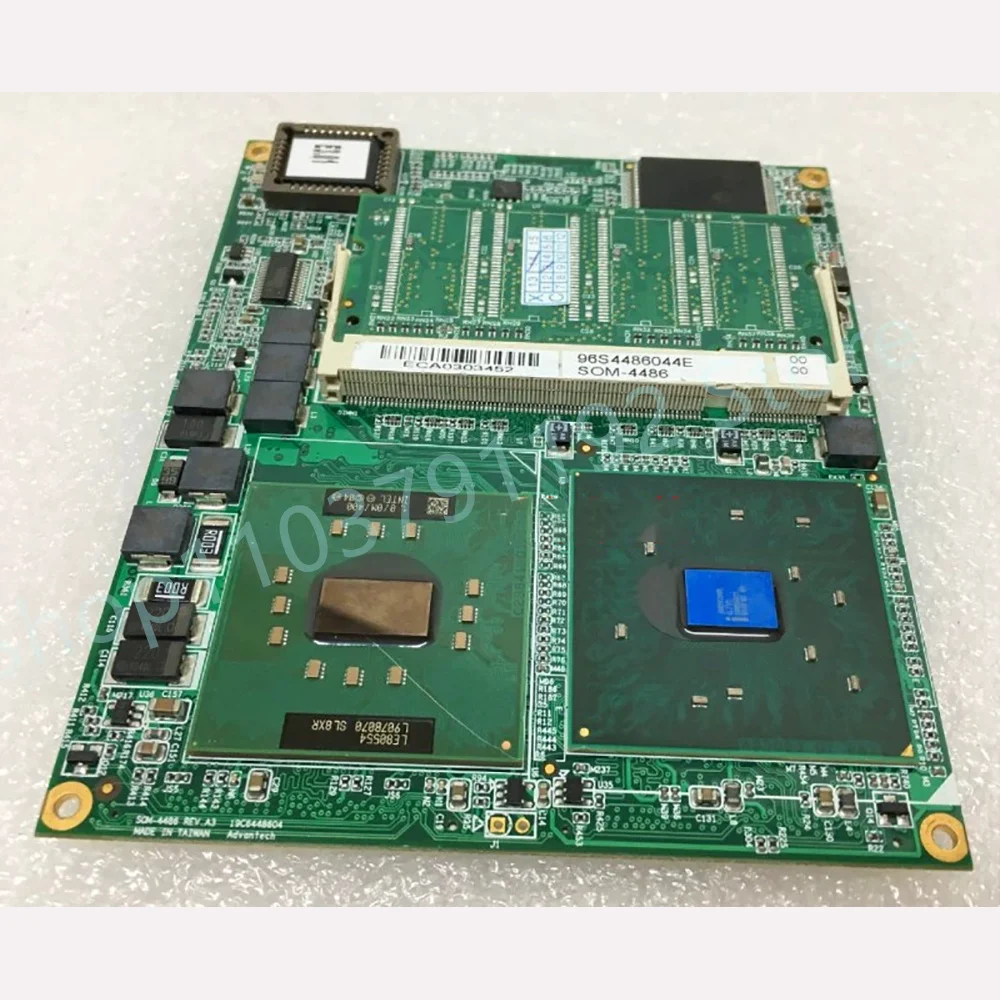 For Advantech Industrial Medical Motherboard SOM-4486FL SOM-4486 REV.A3