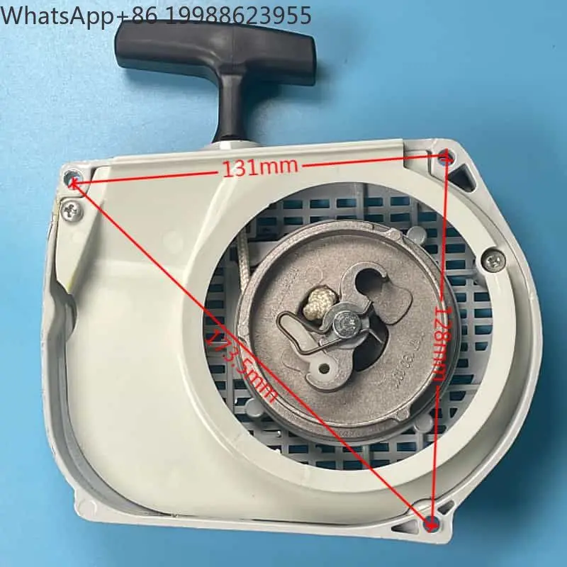 038S RECOIL STARTER FOR 038W MS380 MS381 MS382 CHAINSAWS GRIP HANDLE ROPE SHROUD HOUSING PAWL  ASSEMBLY  PULL START
