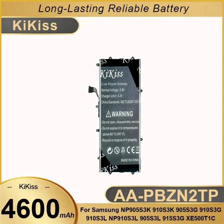 

Аккумулятор для ноутбука AA-PBZN2TP 4600 мАч для Samsung NP905S3K 910S3K 905S3G 910S3G 910S3L NP910S3L 905S3L 915S3G XE500T1C
