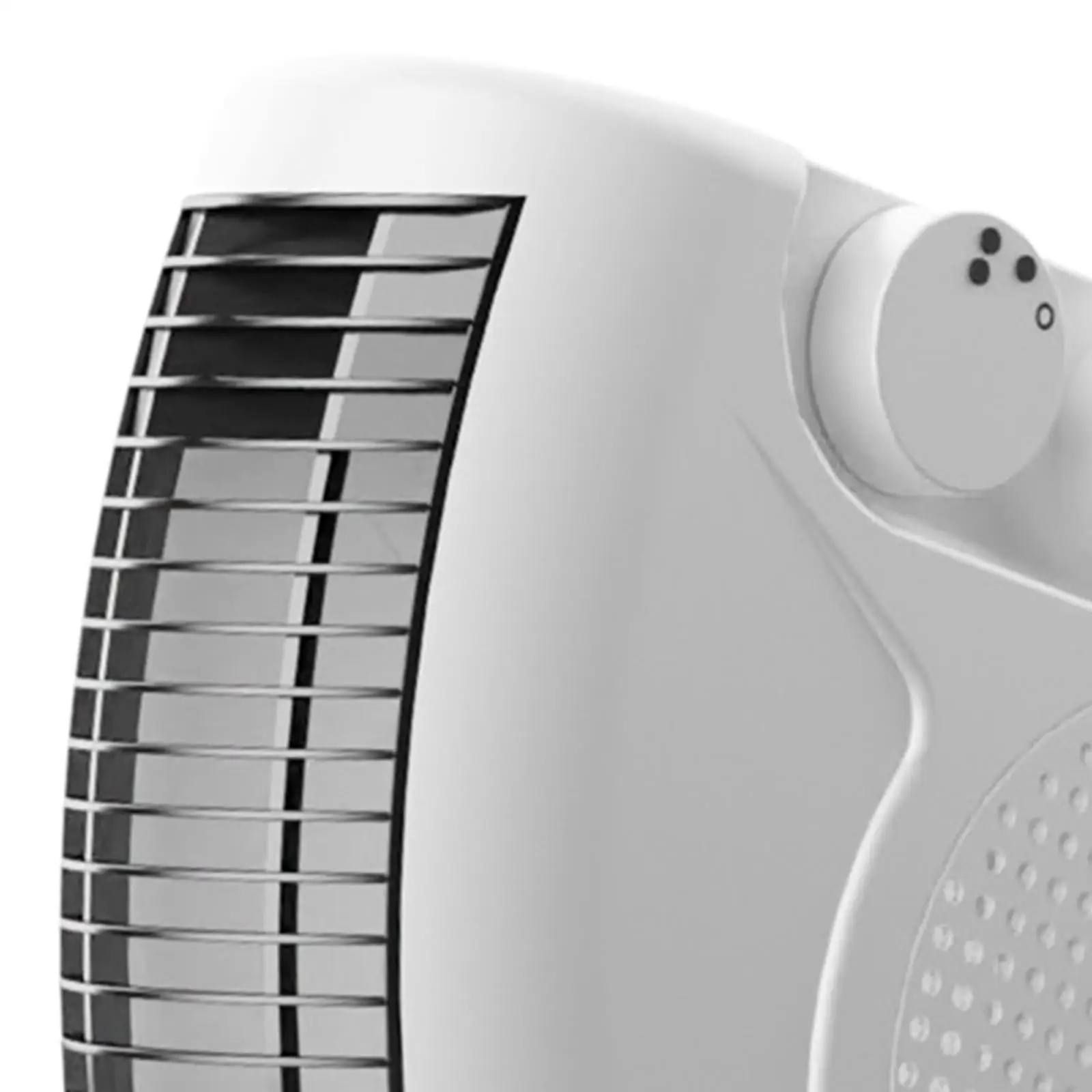 Desktop Space Heater Overheat Protection Flame Retardant Material Household Fan Heater Portable Heater for under Desk Versatile