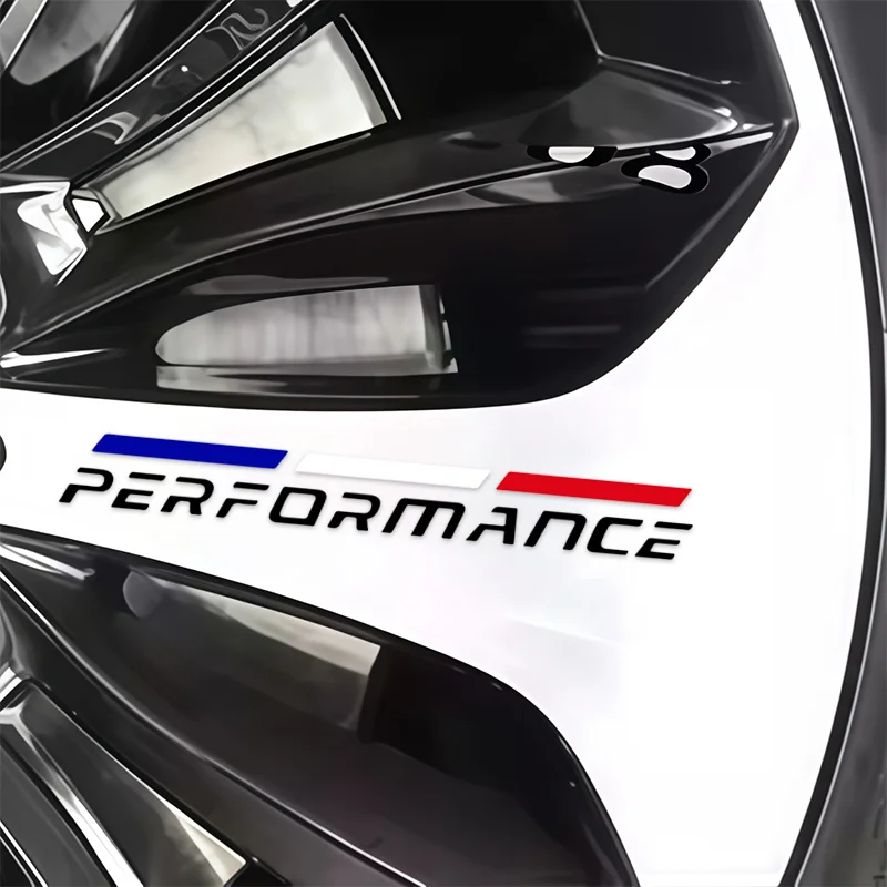 

Car Motorcycle Truck Wheelerformance Sticker Waterproof Easy Apply for