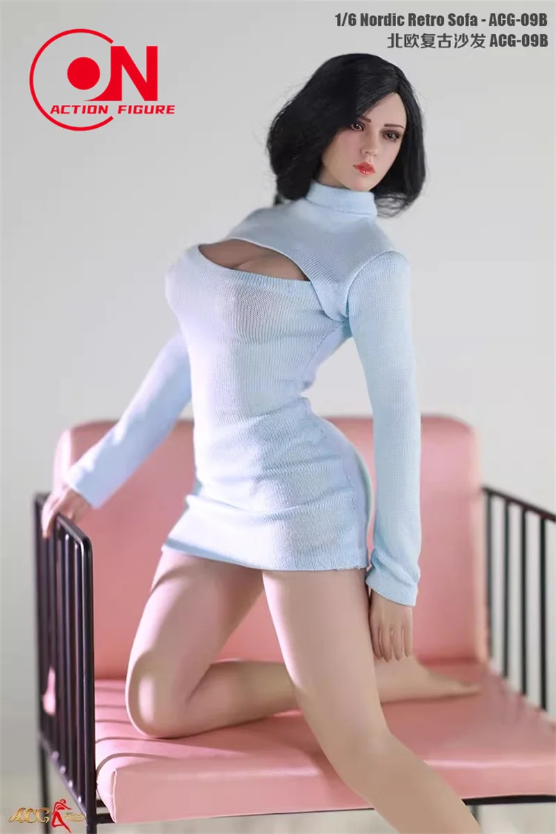 ACG-09 1/6 الحديد الحديثة أريكة الجندي المشهد الملحقات نموذج صالح 12 ''ذكر أنثى الجندي عمل الشكل الجسم الدمى لعبة #6