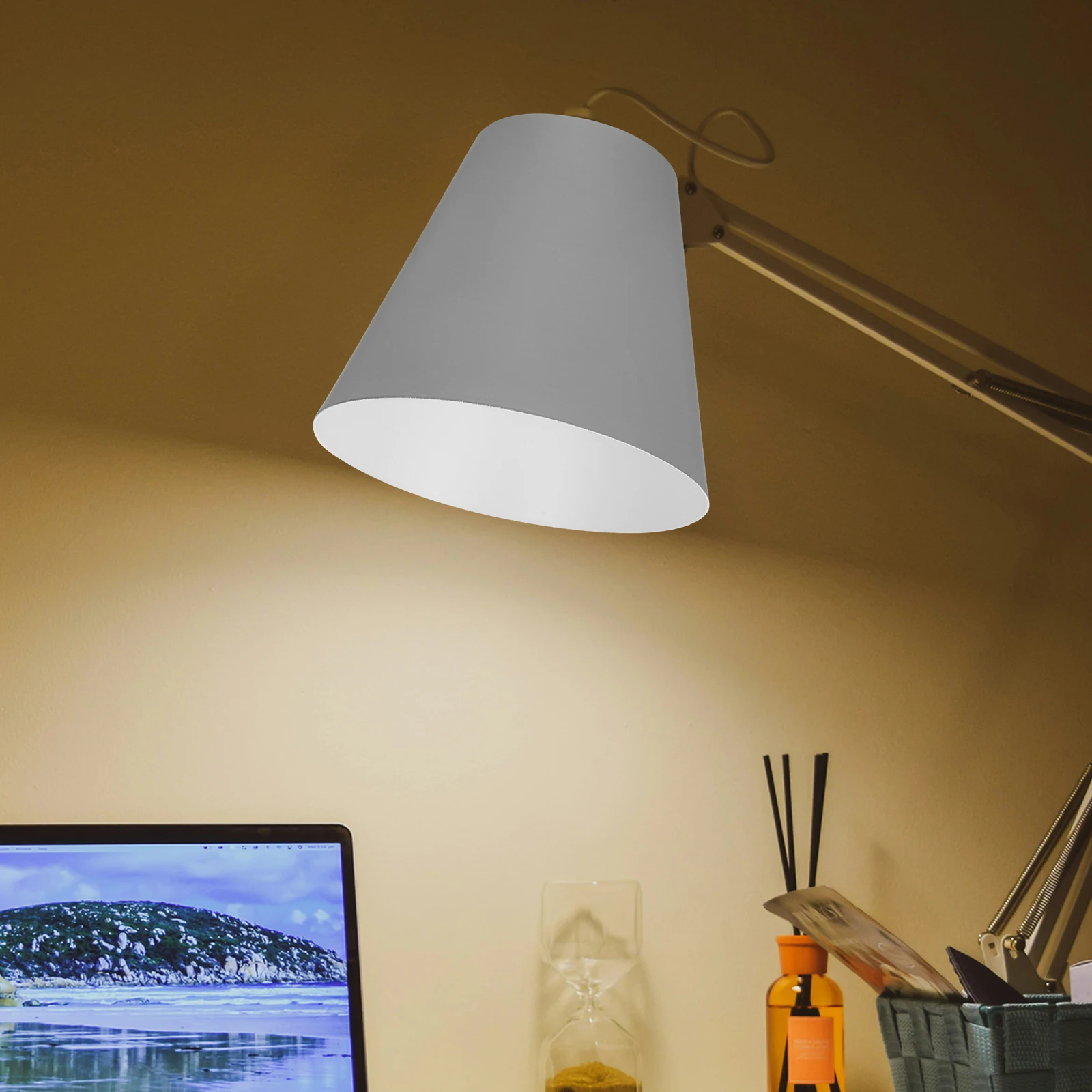 

Iron Table Lamp Shade Small Decorative Light Cover For Bedroom Desk Lampshades Home Interior Lighting Fixtures