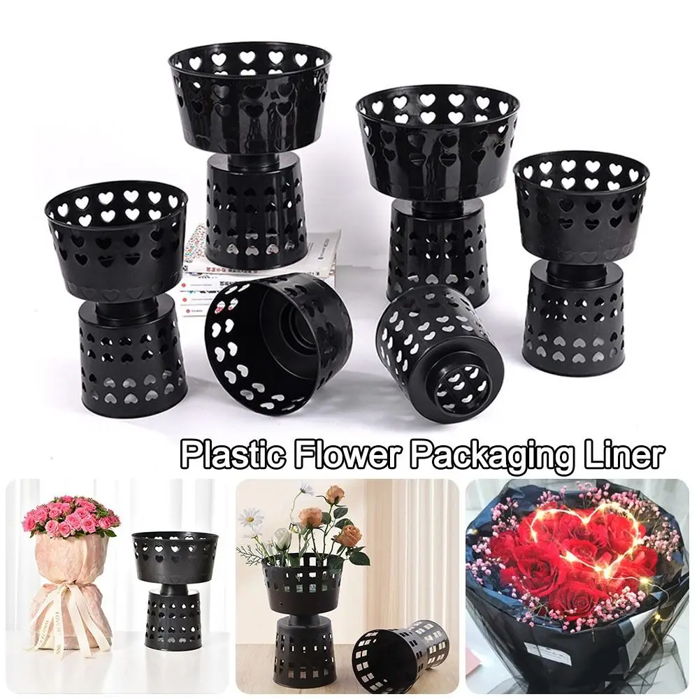Plastic Flower Fixing Base Quick Flower Wrap Base Accessories Flower Packaging Liner Durable DIY Wrap Flower Base Floral Shop