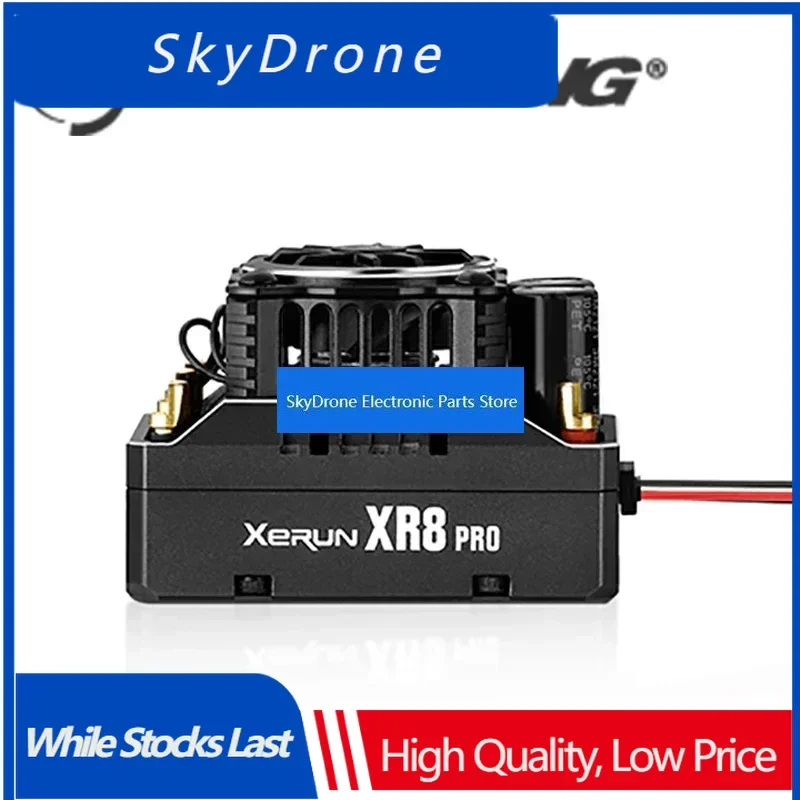 SkyDElHOBBYWING XERUN XR8 PRO G3 200A Seneored Brushless ESC For 1/7 1/8 RC Model Car RC Racing Car