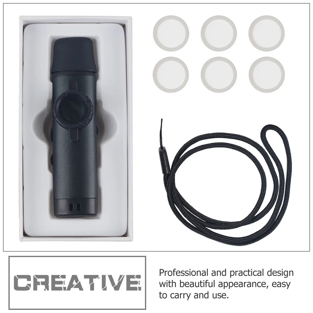 آلة موسيقية محمولة ذات هيكل بسيط باللون الأسود من كازو احترافي للبالغين بتصميم كلاسيكي على شكل جيتار القيثارة