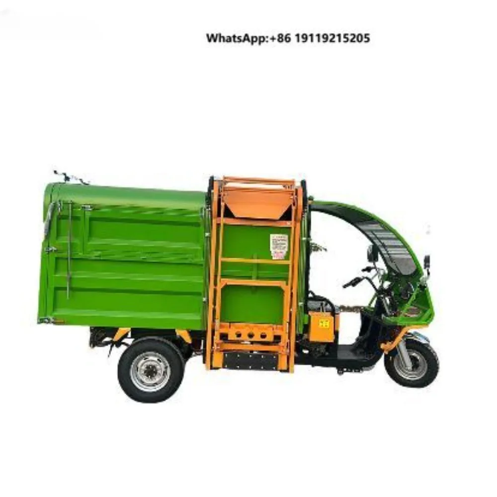 Municipal Swing Arm Waste Collection Vehicle for Reliable Garbage Container Loading and Transport Work