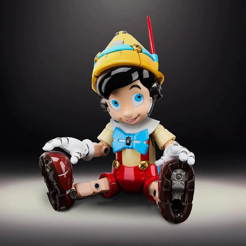 New In Stock Blitzway Carbotix Mechanical Alloy High Flying Minnie Pinocchio Long Nose 1/12 Action Figure Children Toys Gift