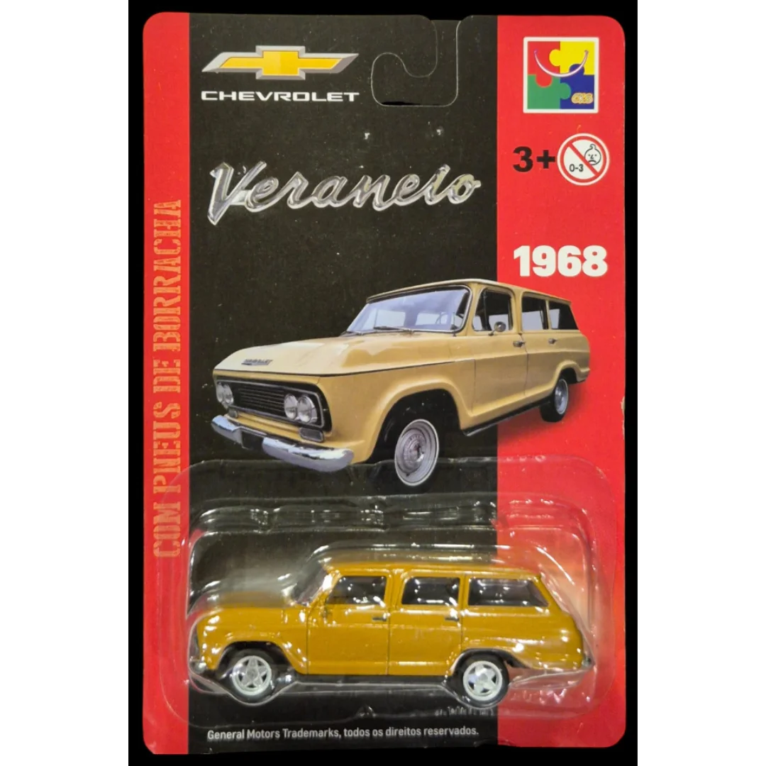 Chevrolet Veraneio 1968 Pintura especial CKS Toys Die Cast Real Riders (neumáticos de goma) Licencia oficial GM 1Magnus