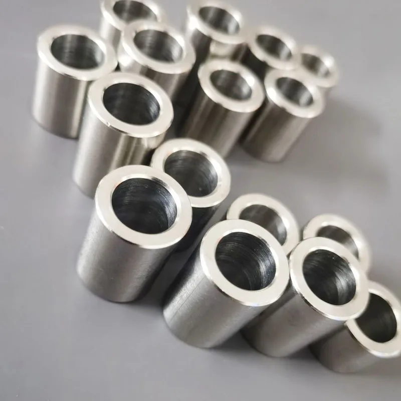 1/2 pezzi M20 304 boccola in acciaio inossidabile diametro esterno 26/28/30mm boccola cava guarnizione estesa cilindrica in acciaio senza denti manicotto a vite