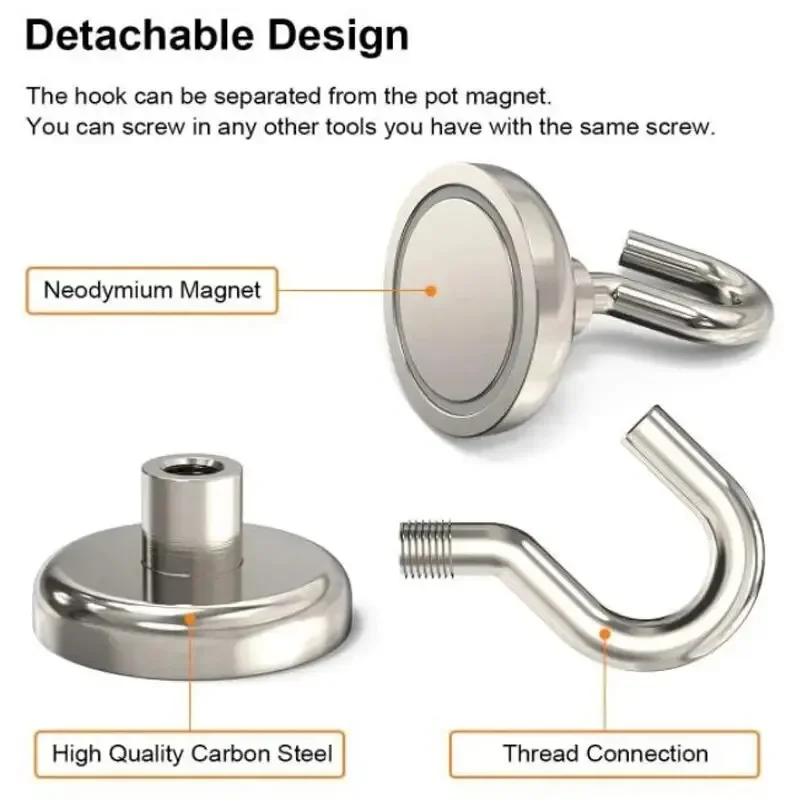 10PCS Starke Magnet Haken Mehrzweck Lagerung Haken Home Küche Bar Lagerung Haken Schlüssel Lagerung Haken Badezimmer Kleiderbügel