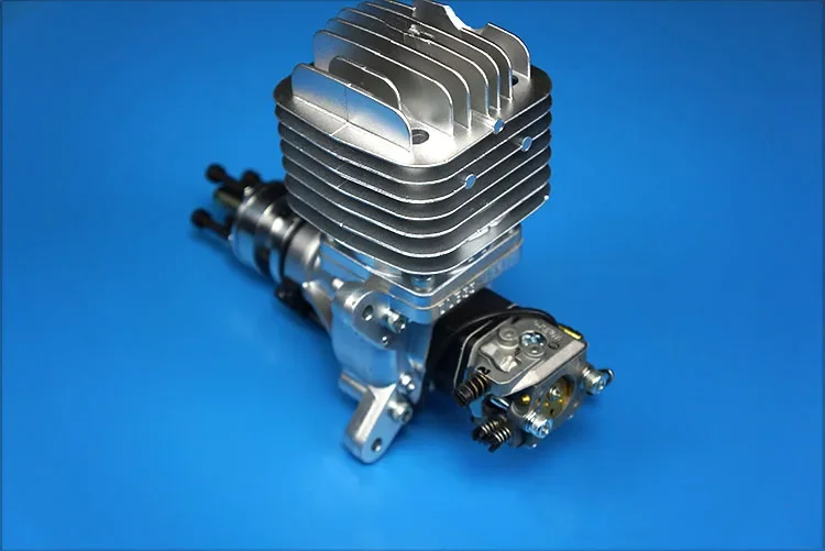 DLE Original New DLE55 55cc DLE Single Cylinder 2-Strokes Gasoline / Petrol Engine for RC Airpla Two Strokes Side Exhaust