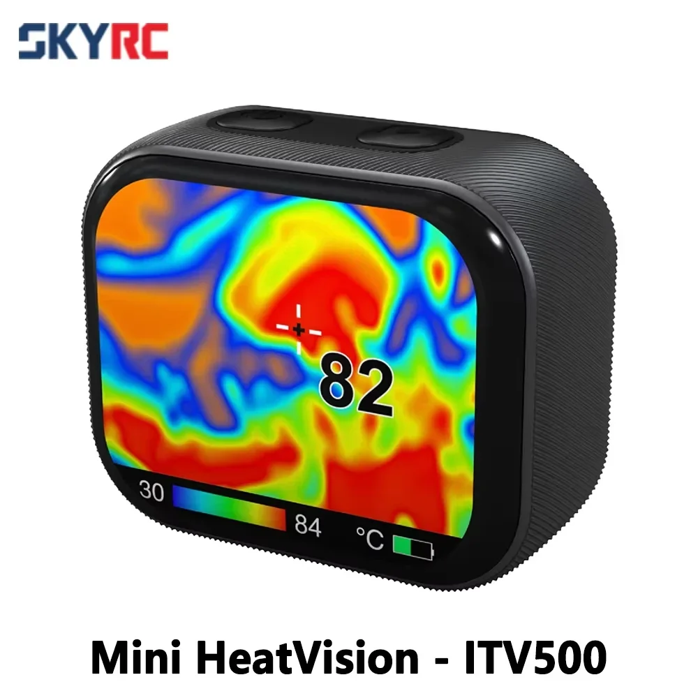 SkyRC ITV500 HeatVision Mini Thermal Imager Touch Screen Infrared Temp Camera for RC Motor ESC Lipo Battery Monitoring