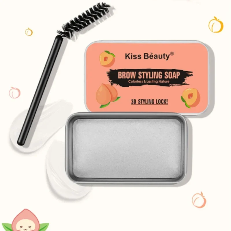 Wild Eyebrow Styling Soap Enhancers Eyebrow Wax Soap Waterproof Long Lasting Easy To Wear Transparent Eyebrow Shaping Gel Makeup