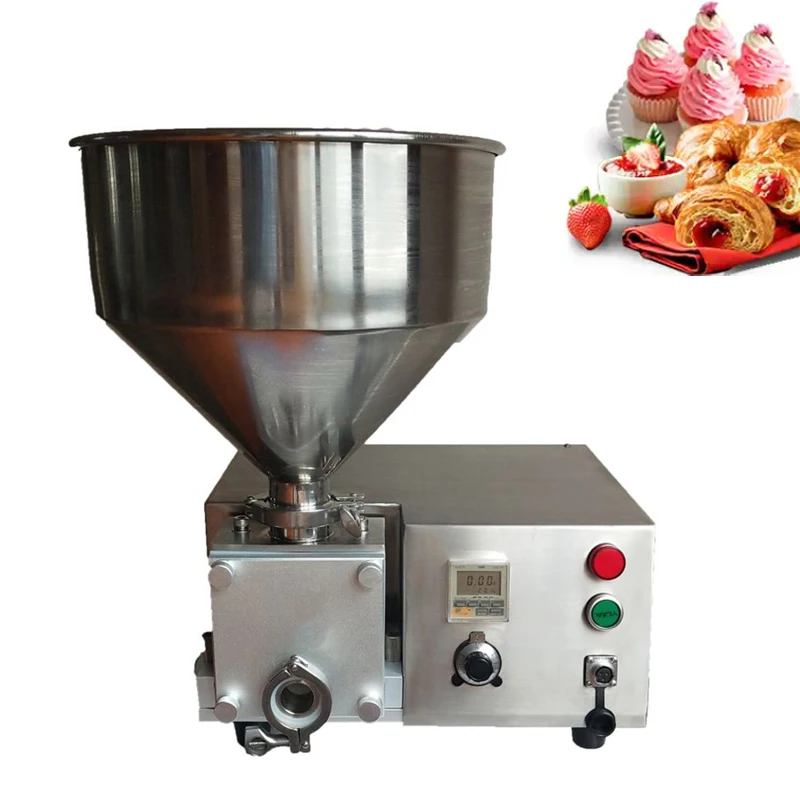 

Высококачественная и популярная машина для наполнения тортов и кремов, машина для инъекции Круассанов, джемов, сэндвичей