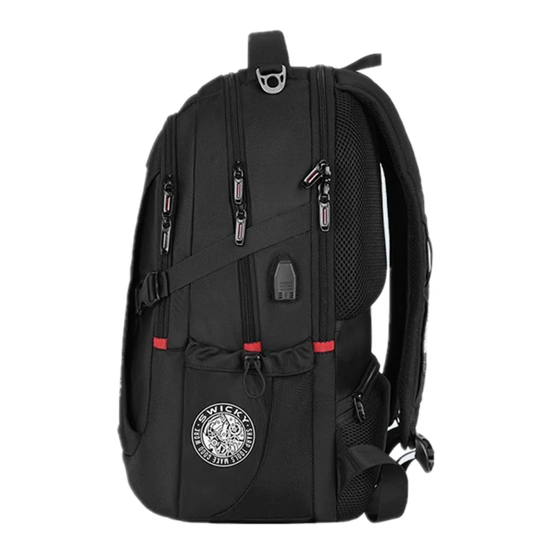 SWICKY male Multifunction USB charging fashion business casual travel anti-theft waterproof 15.6 inch Laptop men backpack