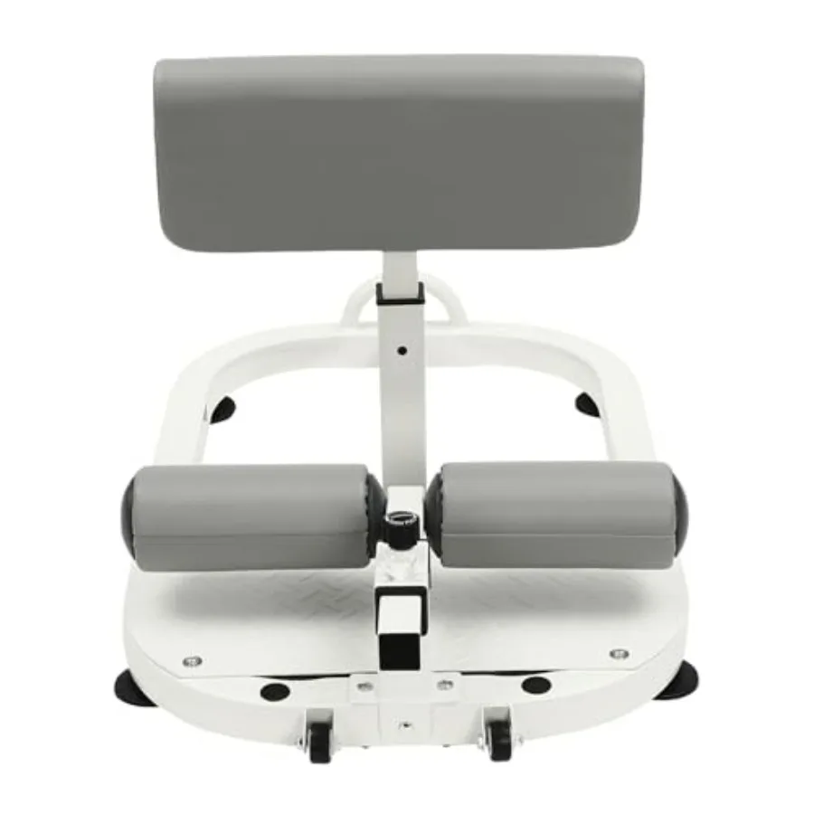 معدات اللياقة البدنية المنزلية باللون الأبيض المدمج AllinOne Workout Machine مع أشرطة مقاومة وإعدادات قابلة للتعديل وتصميم موفر للمساحة f #6