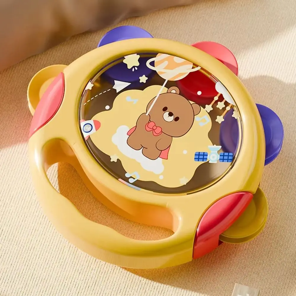 ألعاب التعلم الدفوف الطفل التصفيق طبل تطوير اليد الطبول المحمولة الآلات الموسيقية التفاعلية