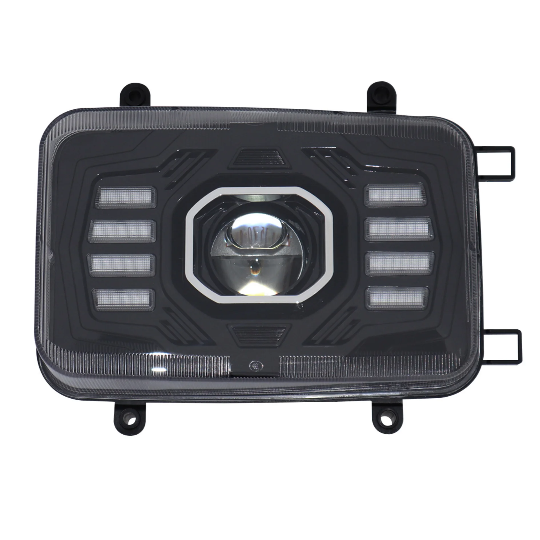 1PAIR 24V LED Headlights Assembly compatible with DAF XF95 CF85 CF75 CF65 Truck 1997-2002 With Turn Signal&DRL