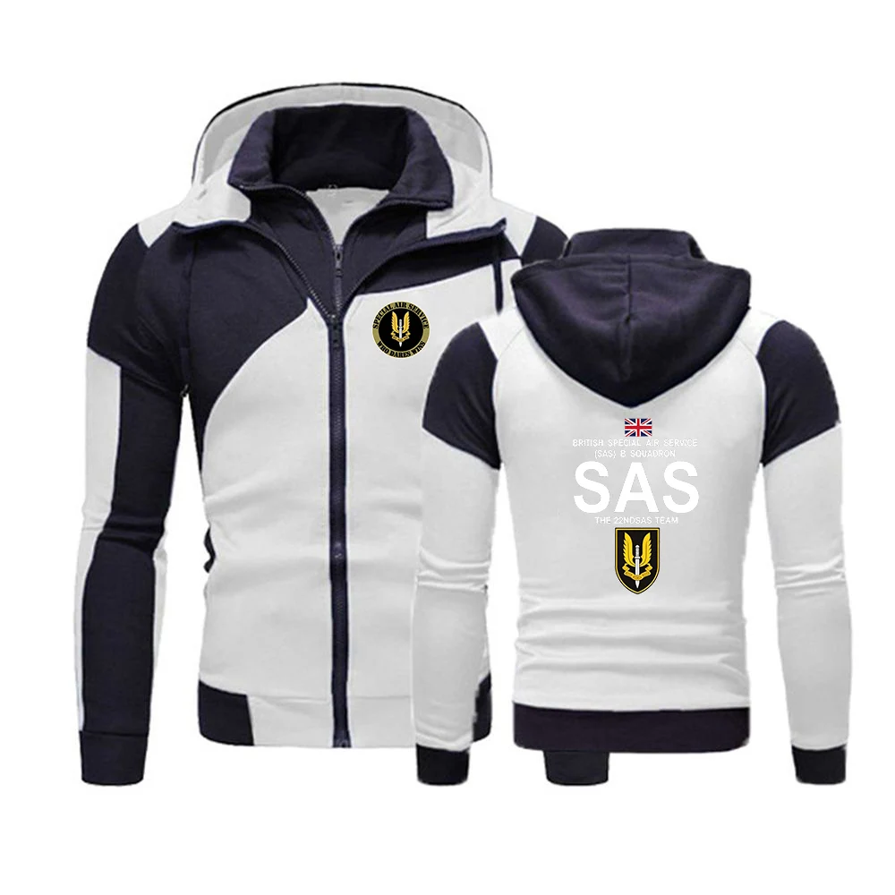 Tracksuit Premium Coat Military SAS Sniper Special Military Operations 2026 Spring And Autumn Men's High Street Jacket Hoodies
