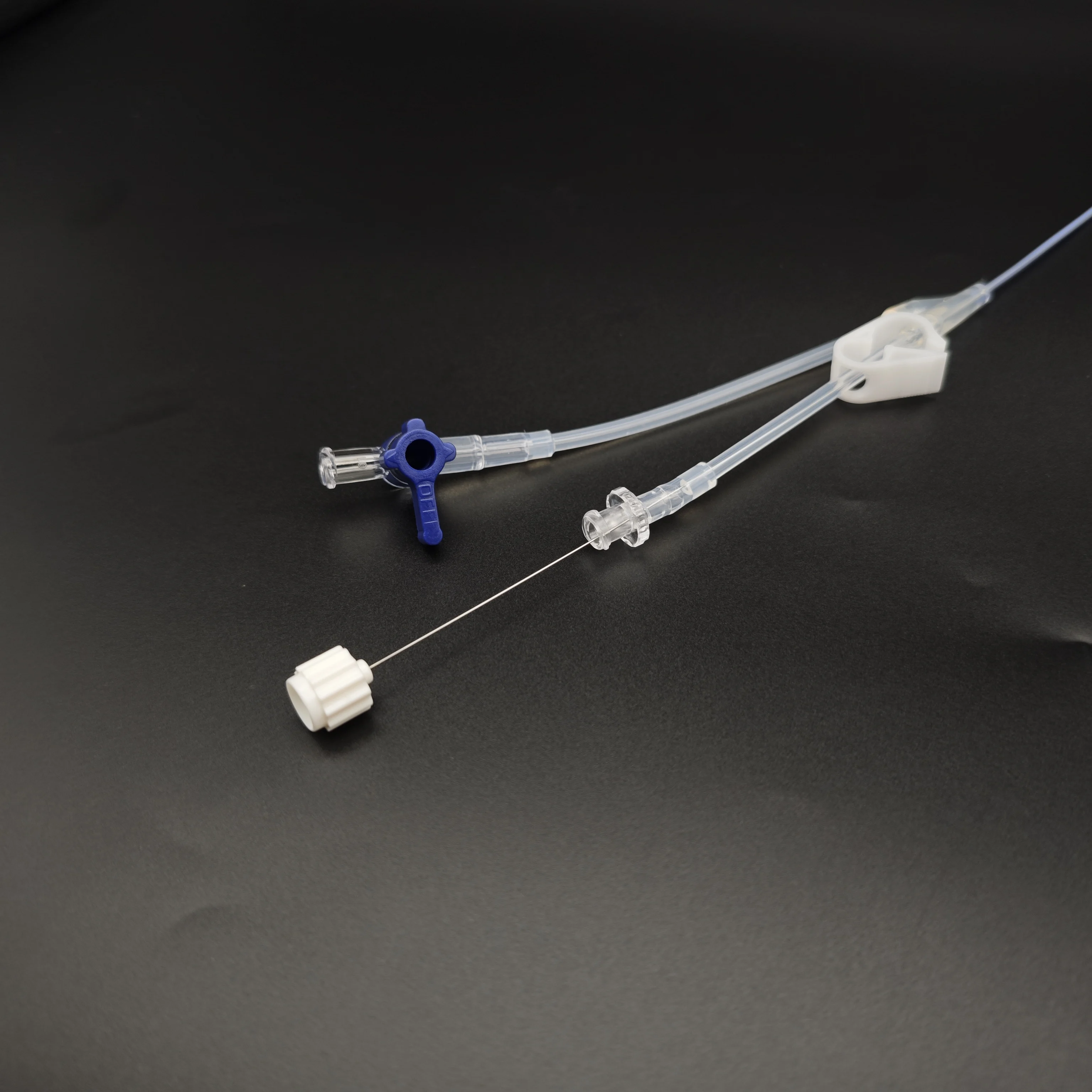 Hysterosalpingography Catheter Disposables Sterile Hsg Catheter with Infusion Valve for Single Use 5Fr/7Fr