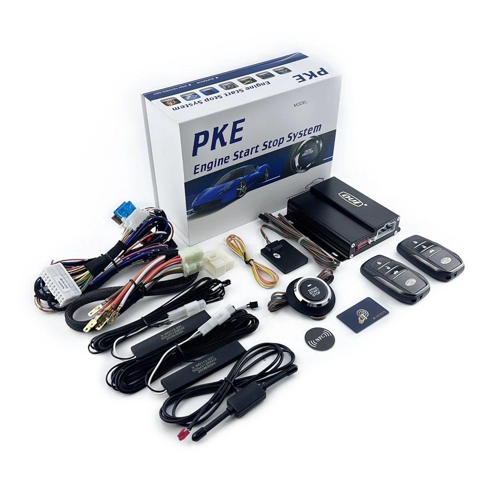 Avviatore remoto con pulsante di sicurezza per allarme auto universale di alta qualità OVI compatibile con il 95% dei modelli di auto