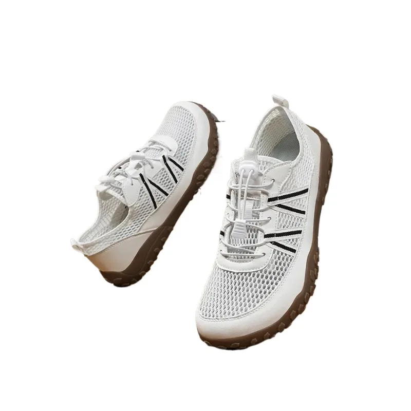 

Ultra-Light Breathable Mesh Sneakers for Men Comfortable Non-Slip Rubber Sole Casual Shoes for Daily Wear & Outdoor Activities