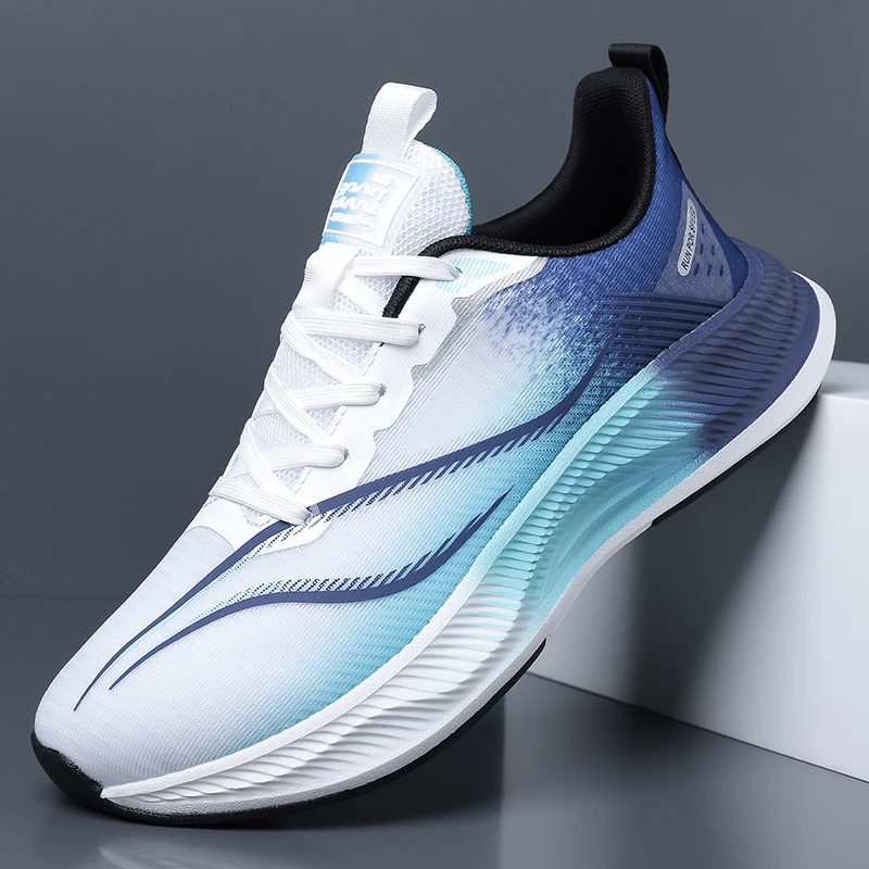 Comfortable Anti Skid Male Tide Shoes 2026 Autumn New Man Sports Sneaker Fashion Outdoor Rubber Sole Men Footwear Big Size 45 46