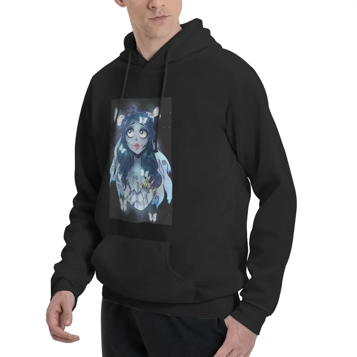 Halloween Film Corpse Bride Ghost Tim Burton Hoodies Men Women Pullover Sweatshirts Fashion Long Sleeve Streetwear Autumn Winter