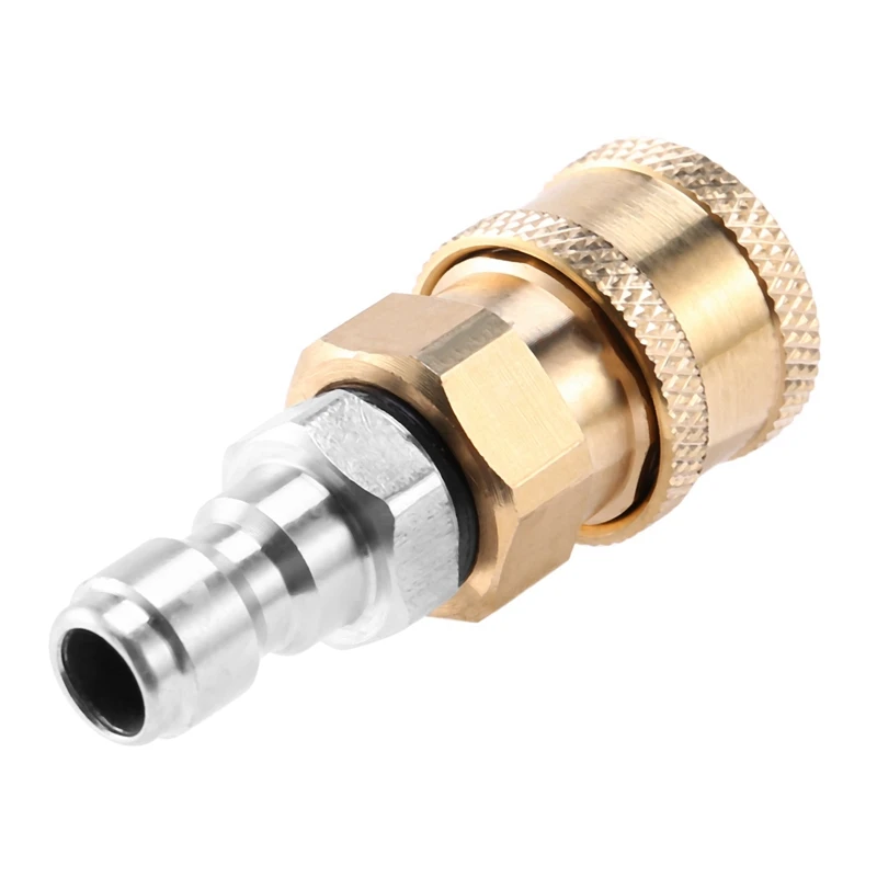 8X Pressure Washer Adapter Set,1/4 Inch Quick Disconnect Kit With 80 Pack O-Ring.5000 Psi image 4