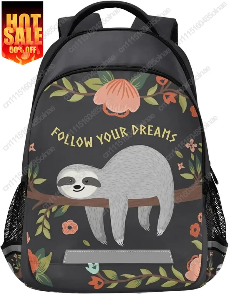 Cute Cats Backpacks For School Travel Laptop Backpack With Water Bottle Pocket Lightweight Adjustable Buckle Casual Daypack