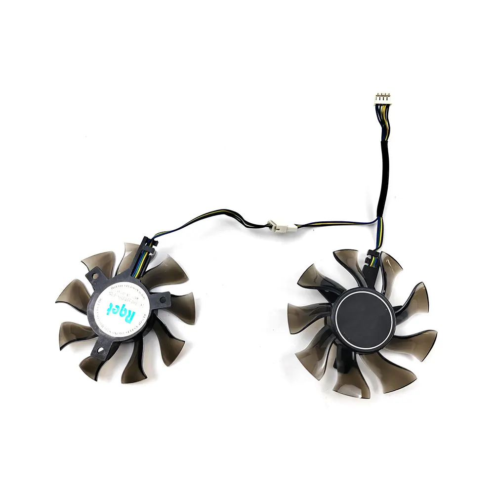 New 75MM GPU fan for Xiangsheng GTX 1050Ti 4G graphics card cooling fan