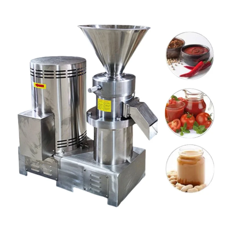 Small Grind Price Sesame Peanut Butter Making Machine - Colloid Mill for Peanut Butter Grinding and Tahini Making