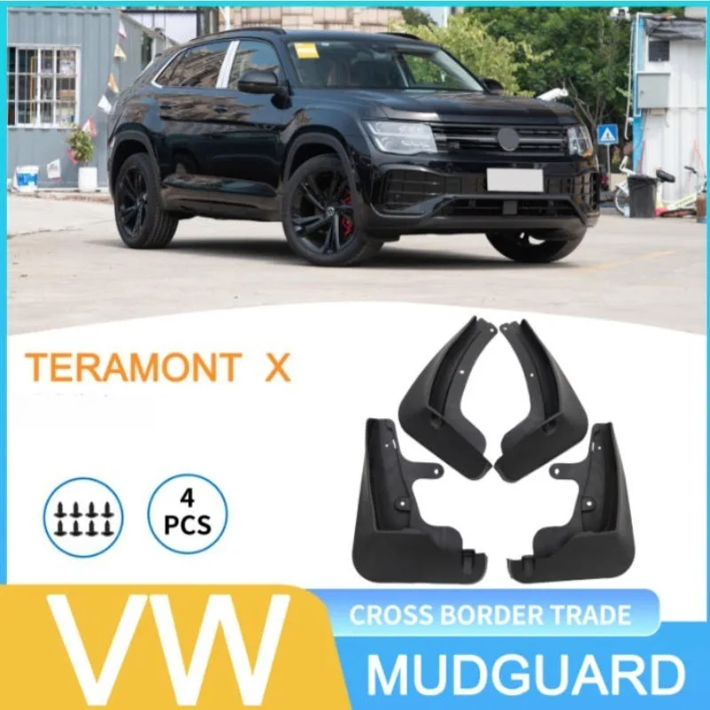 Mudguards Mud Flaps For VW Volkswagen Teramont X 2019-2024 2023 2022 Front And Rear Wheels Splash Guards Fender New