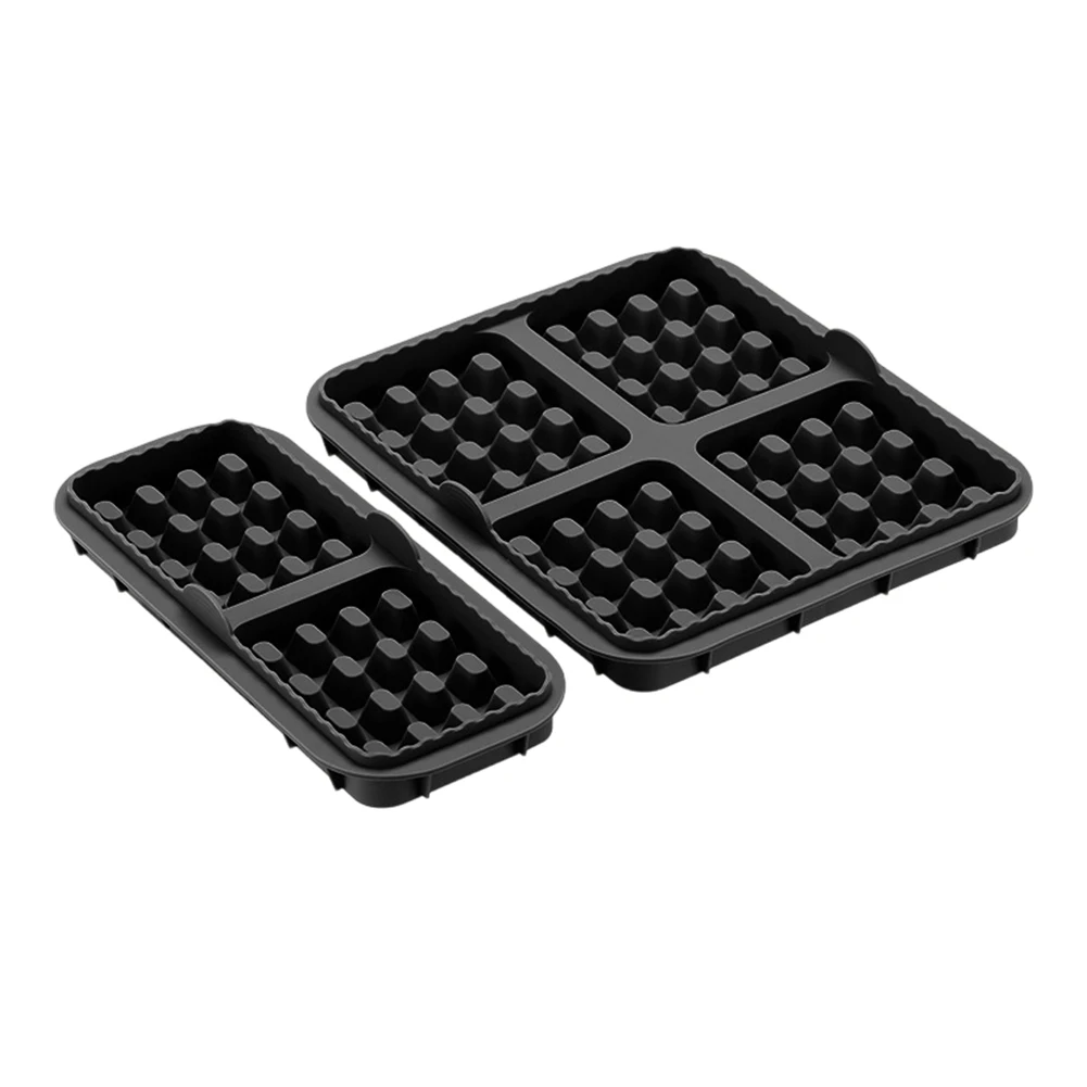 Non Silicone Waffle Baking for Air Fryer Easy Clean Foldable Design for Waffles Cake Pudding Ice for cube Tray