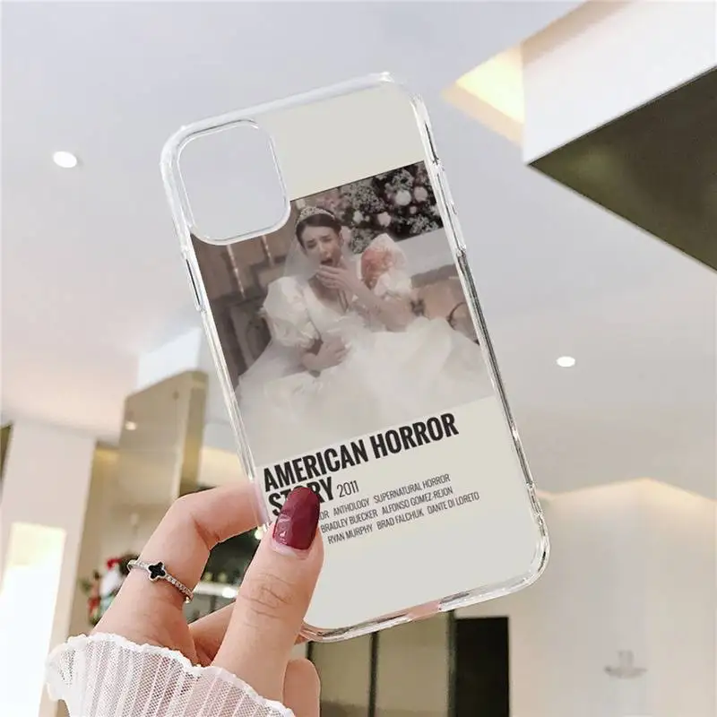 American Horror Story AHS 1984 Phone Case For Iphone 15 11 13 14 Pro Max 7 8 Plus X Xr Xs Max Se2020 12mini Transparent Cover