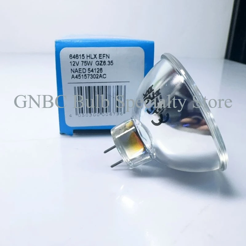 OS 64615 HLX EFN 12V 75W Lamp 12V75W GZ6.35 Bub Endoscope Microscope Light and Equivalent