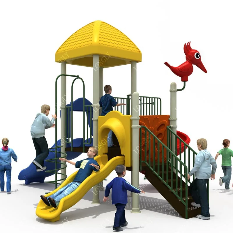 Kids Slides Outdoor Plastic Playground Equipment for Kindergarten