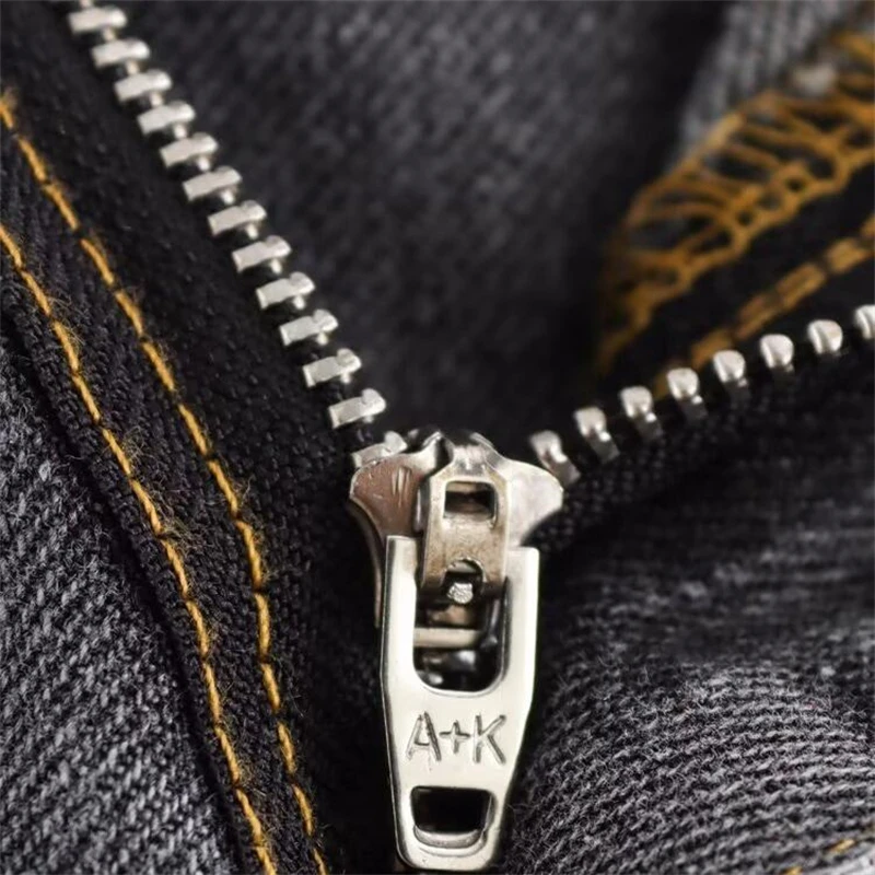 Casual Women's High Waist Straight-leg Jeans Pants Fashion All-match Full Length Denim Pants Pocket Zipper Jean Trousers